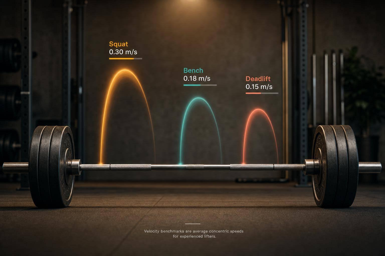 Velocity Benchmarks for Squat, Bench, Deadlift