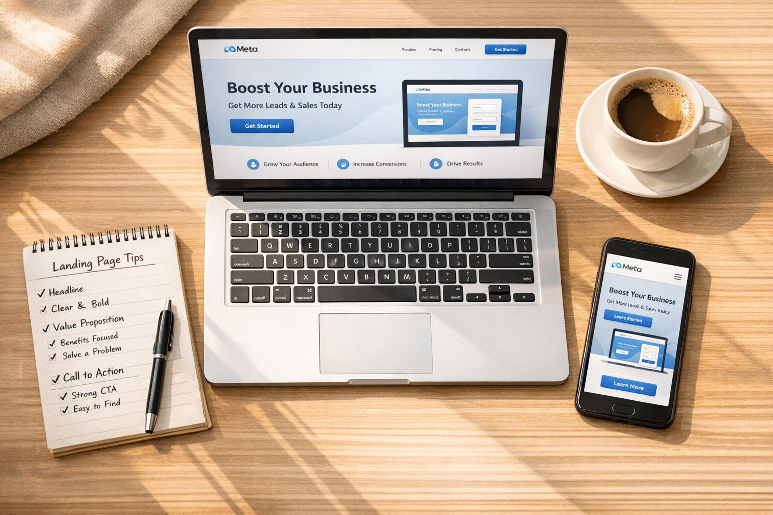 Meta Ads Landing Page Copy: Ultimate Conversion Guide