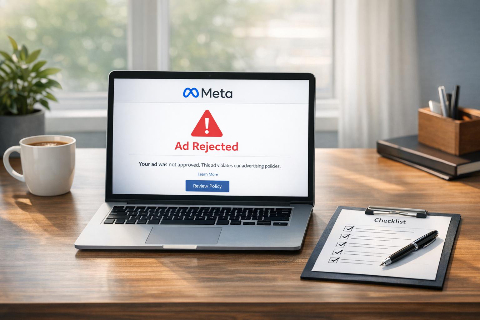 Meta Ads Rejected: Fix Ads Fast & Avoid Future Rejections