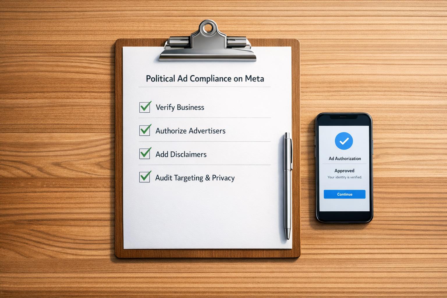 Meta Political Ad Compliance Checklist