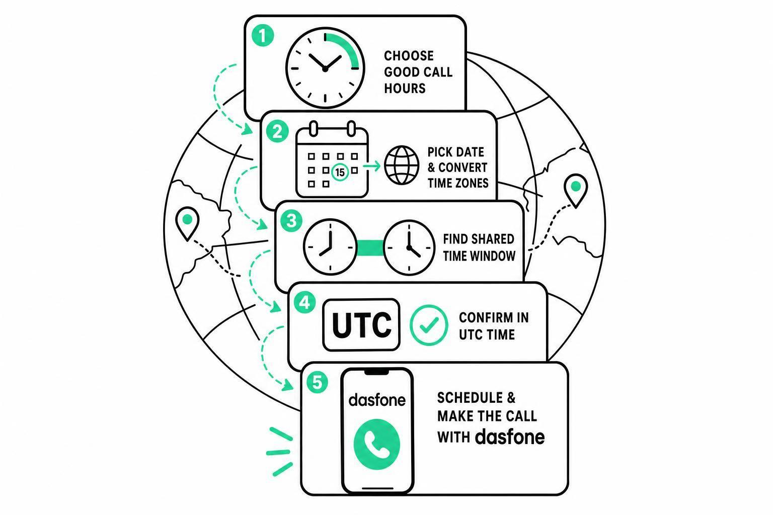 How Digital Nomads Plan Calls Across Time Zones