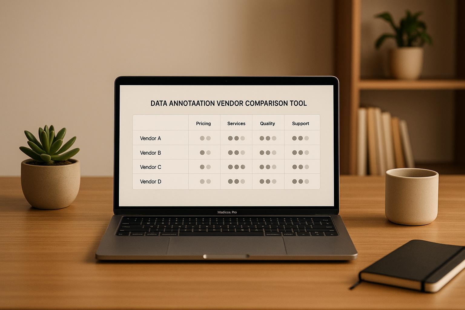 Thumbnail for: Data Annotation Vendor Comparison Tool
