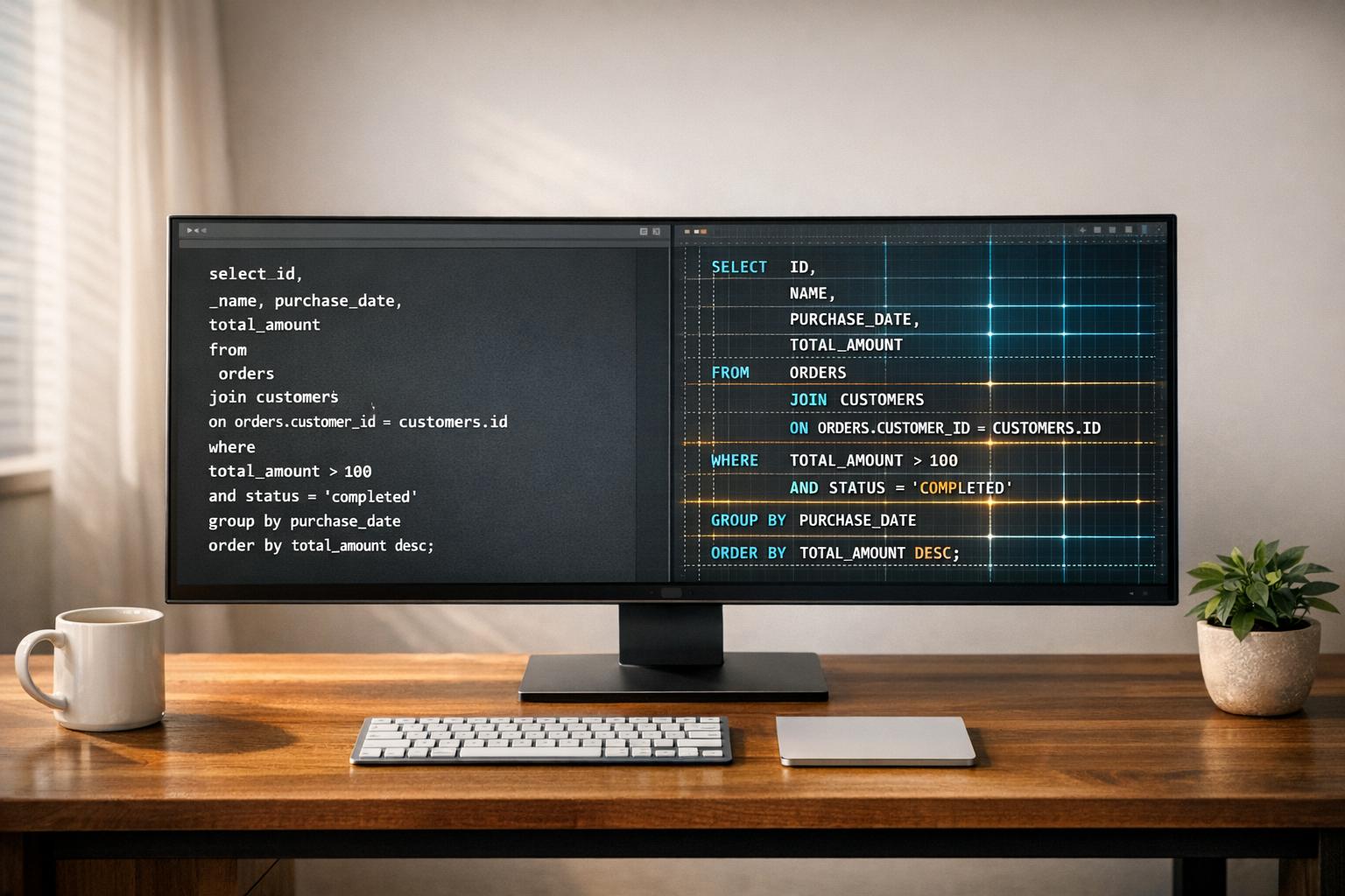 SQL Query Formatter for Data Engineers