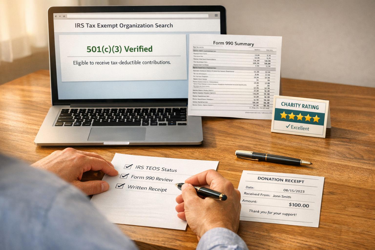 Best Practices for Verifying Charitable Organizations