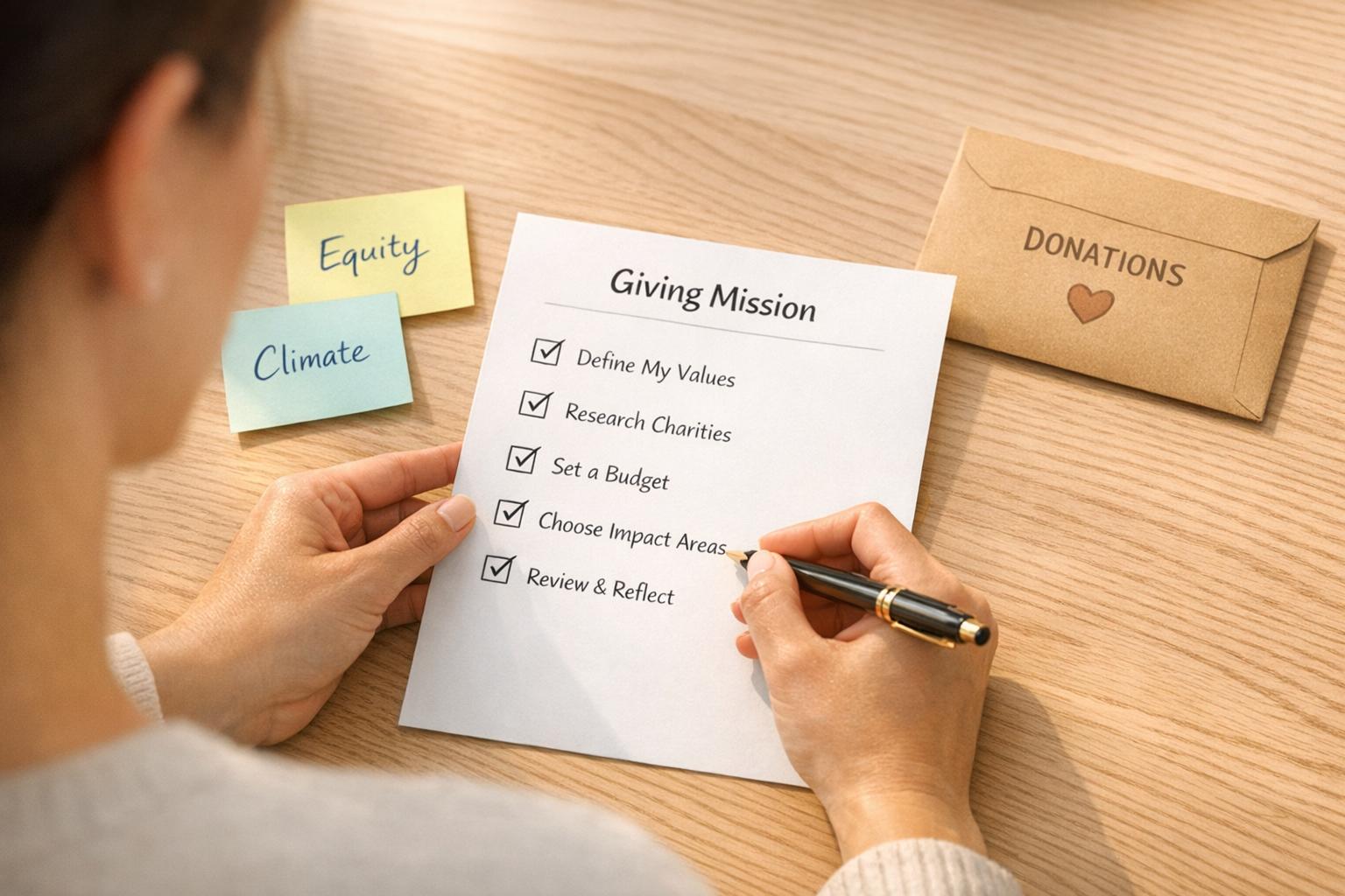 5 Steps to Align Donations with Personal Values