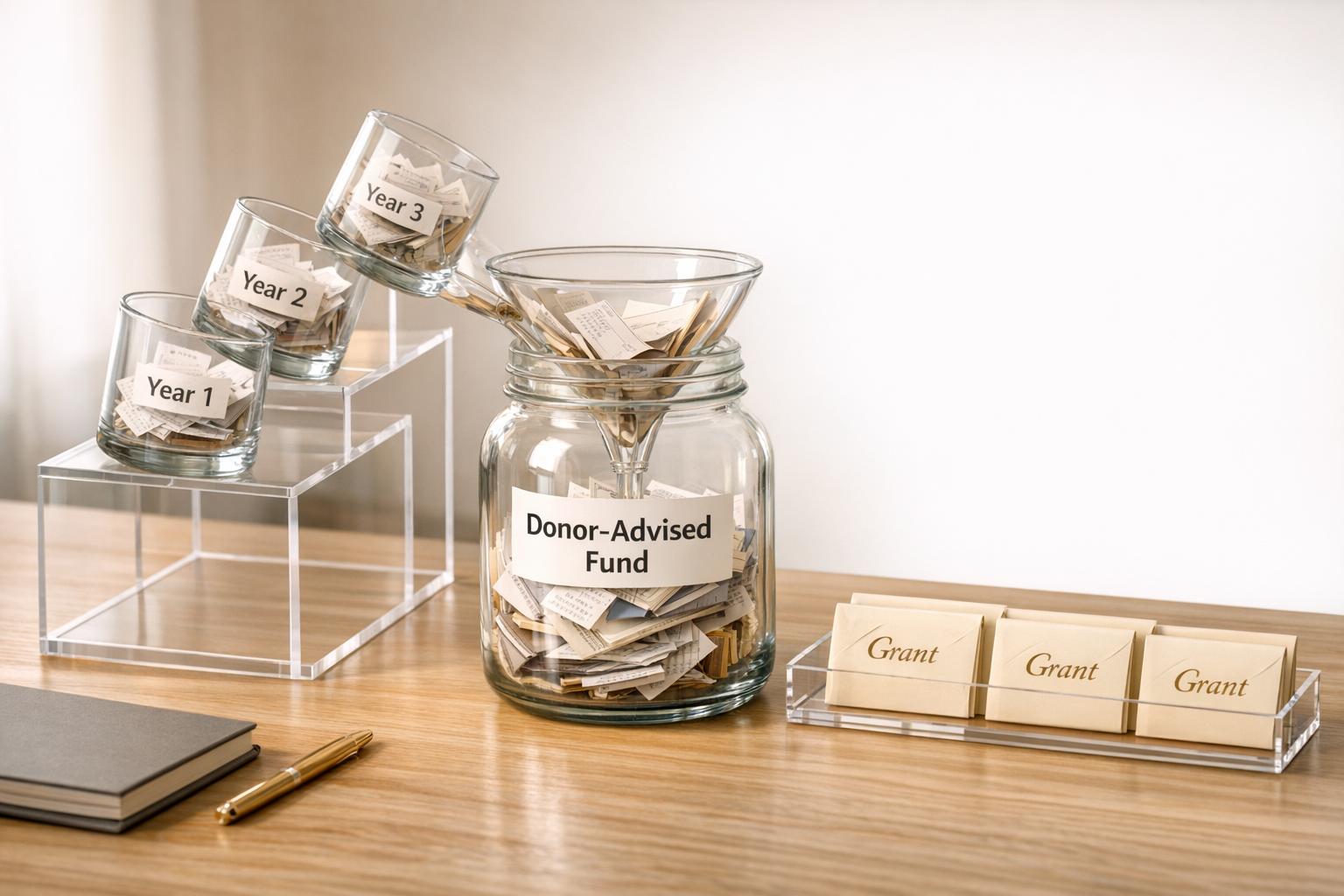 How Charitable Bunching Works with Donor-Advised Funds