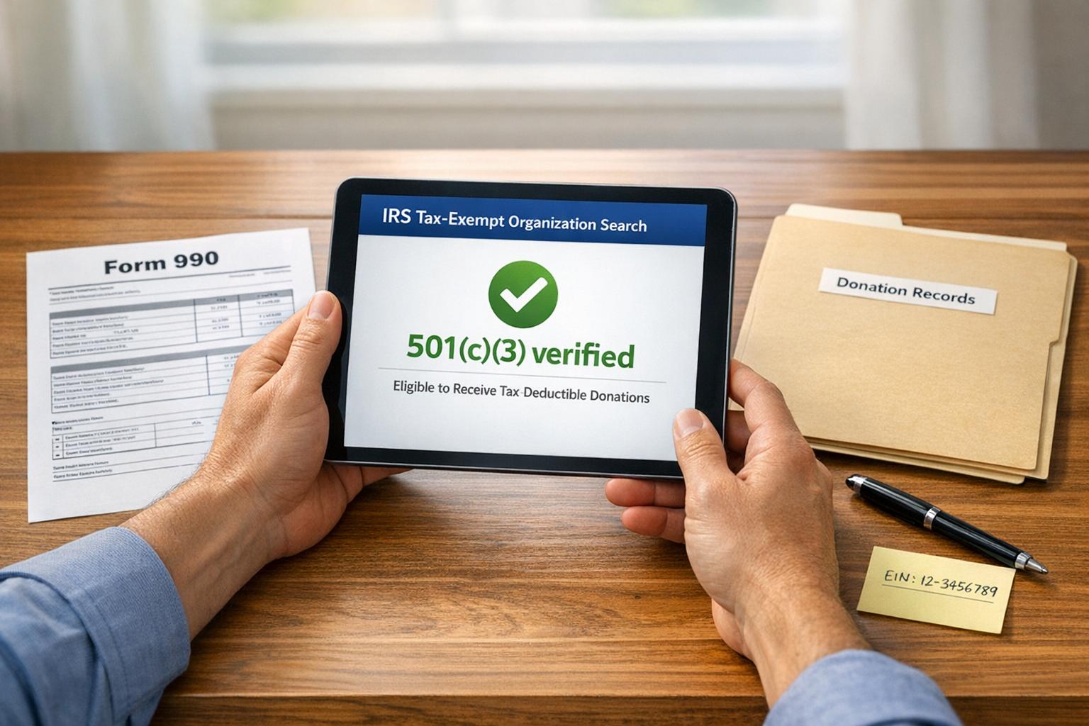 Guide to Nonprofit Status Verification for Donors