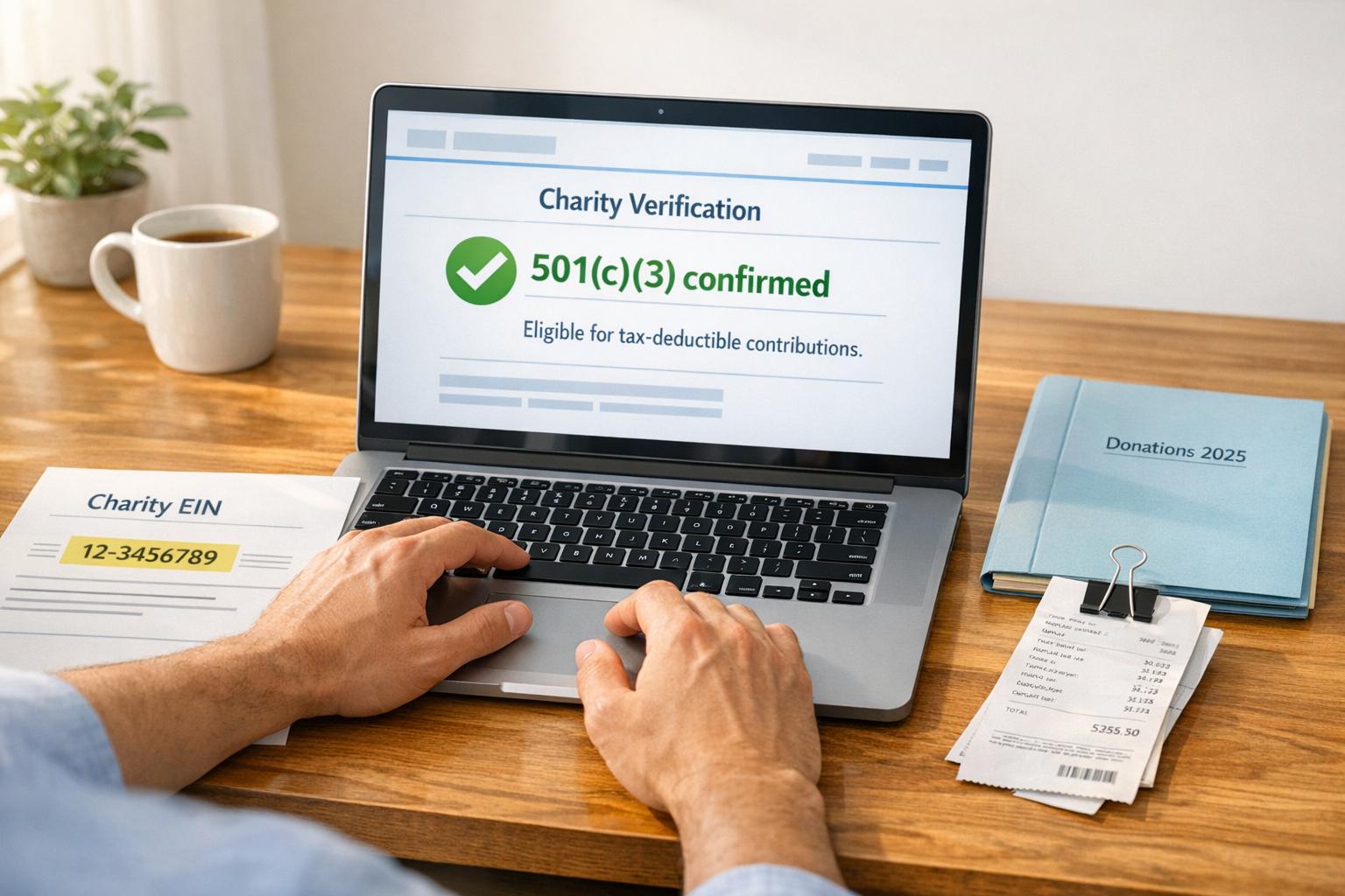 How To Verify 501(c)(3) Status
