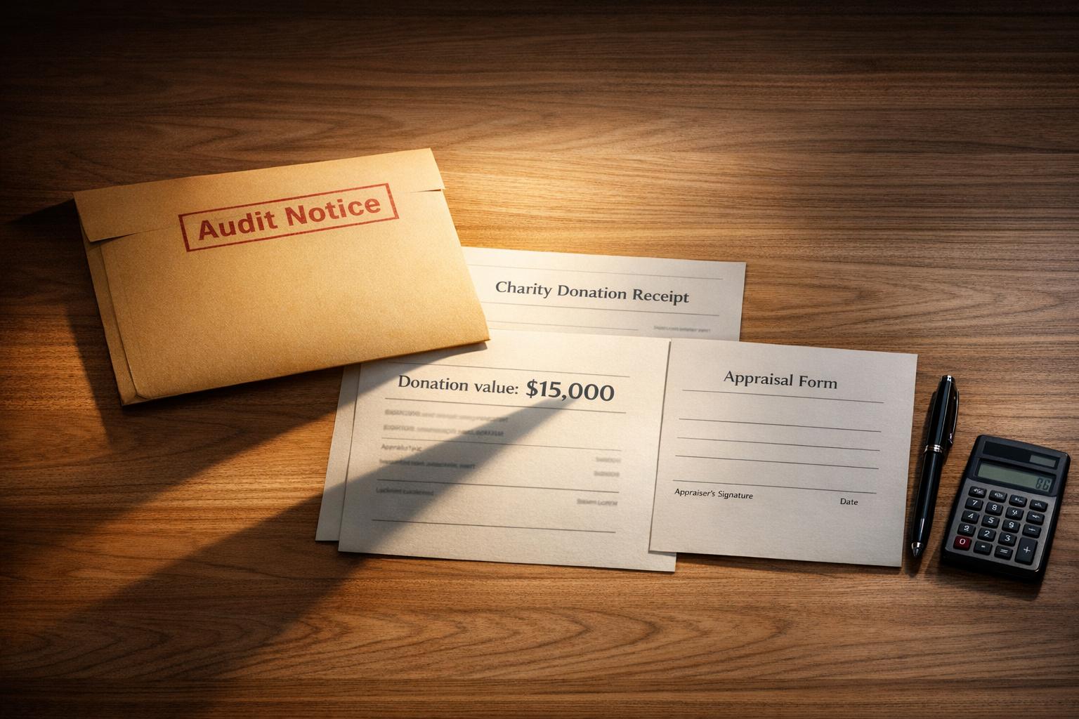 How Overvalued Donations Trigger IRS Audits