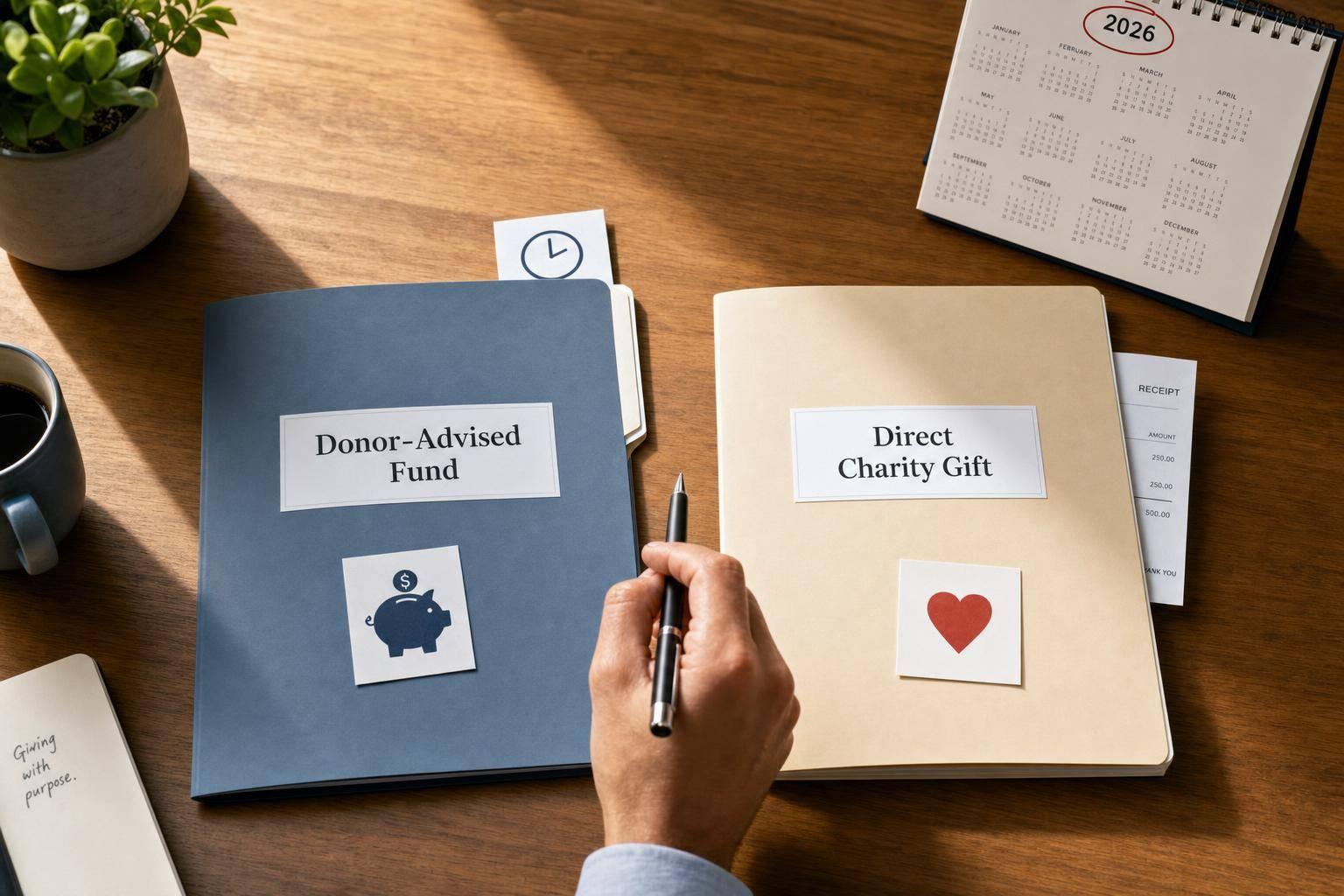 Donor-Advised Funds vs Direct Charity Giving