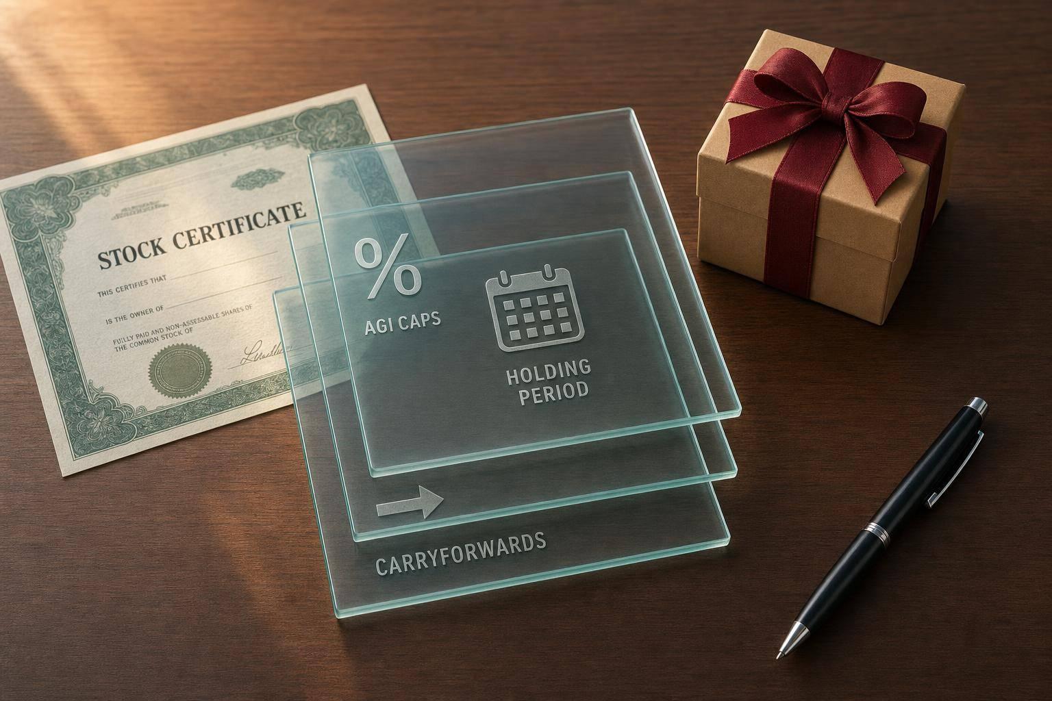 Charitable Contribution Limits for Stock Gifts