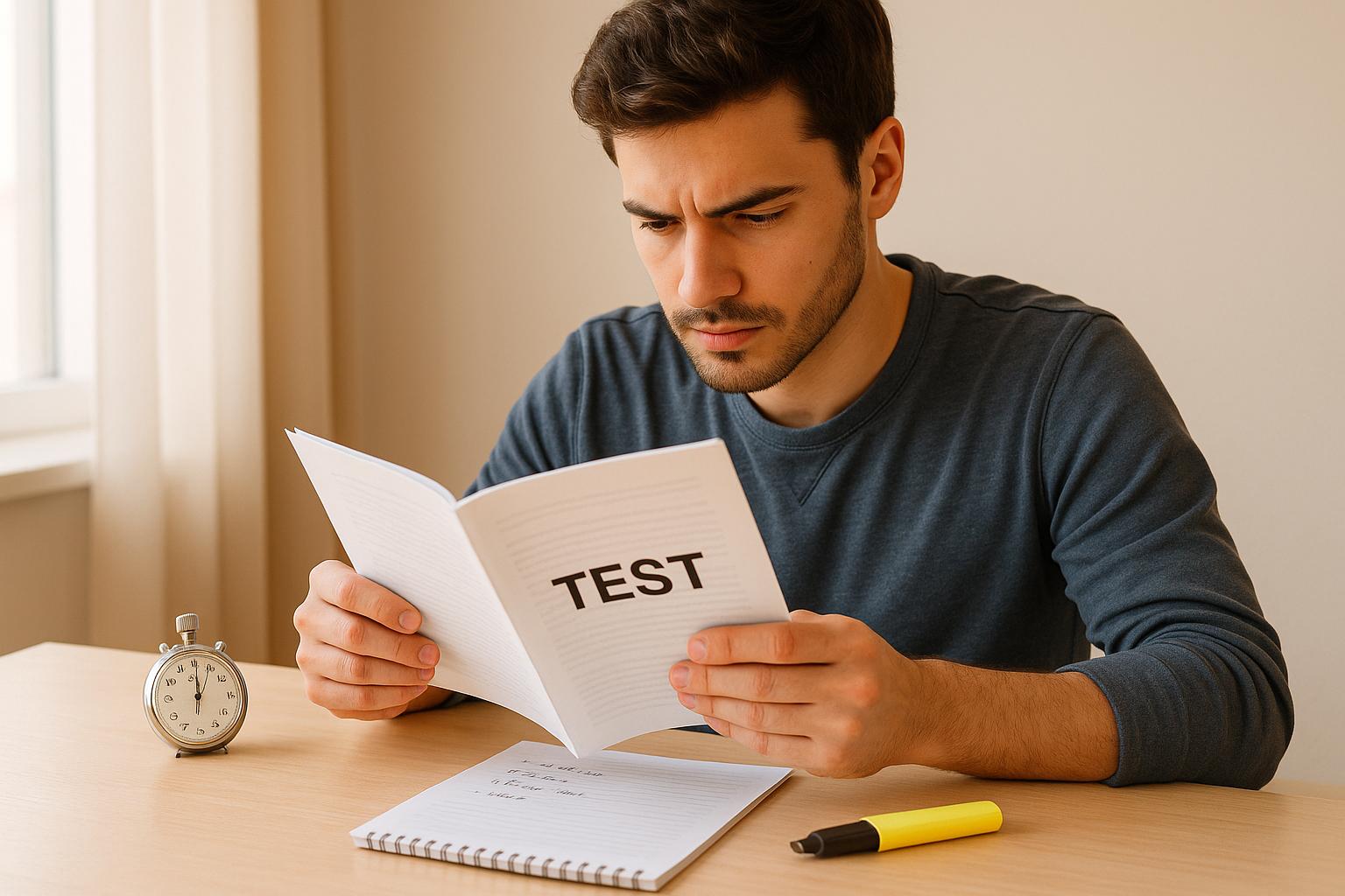 Strategien für schnelles Lesen im B1-Test