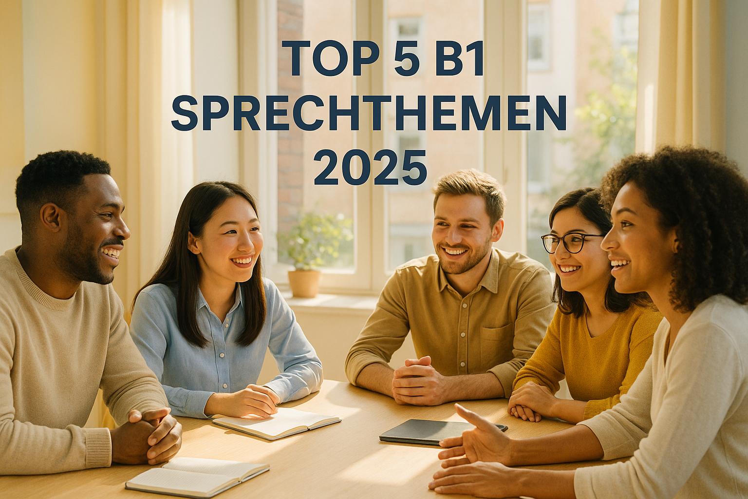 Top 5 B1 Sprechthemen 2025
