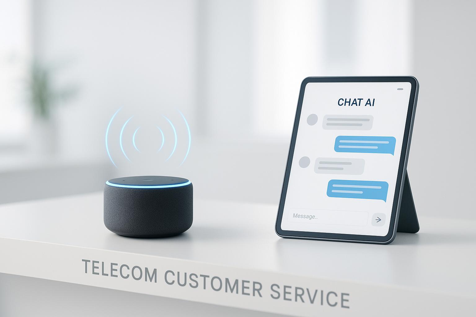 Thumbnail for: Voice AI vs. Chat AI: Telecom Use Cases