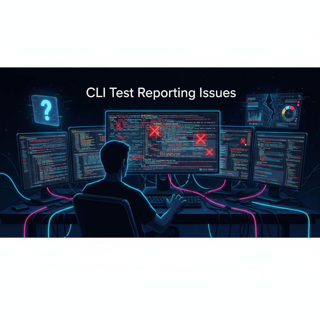 Common CLI Test Reporting Issues