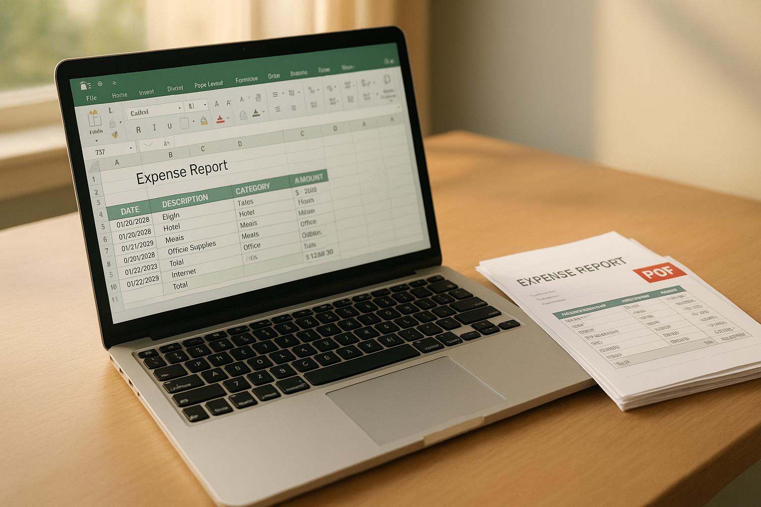 Excel vs PDF: Best Format for Expense Reports