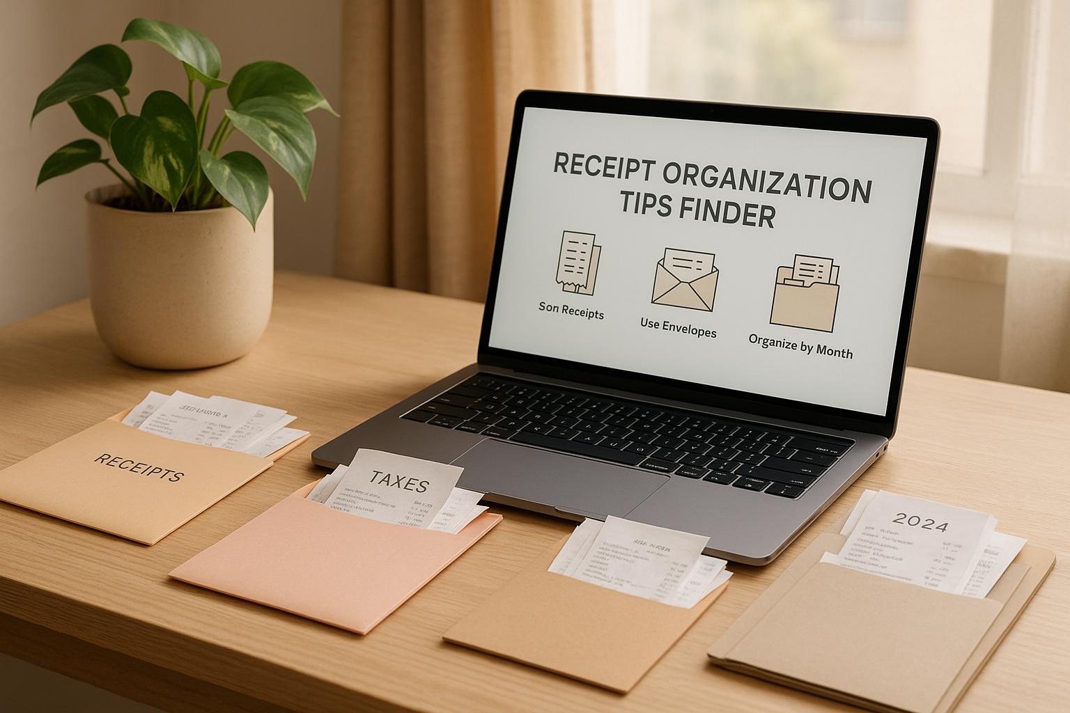 Receipt Organization Tips Finder