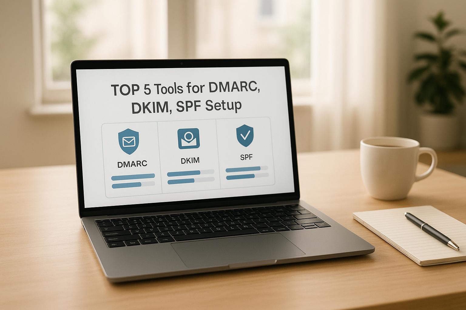 Thumbnail for: Top 5 Tools for DMARC, DKIM, SPF Setup