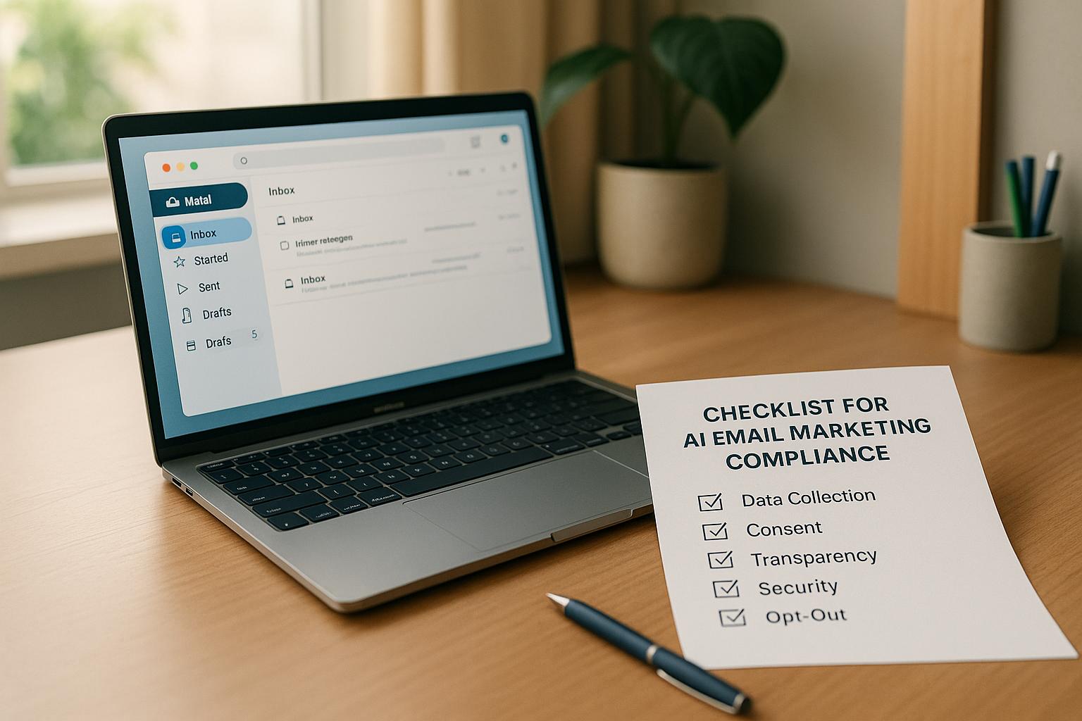 Thumbnail for: Checklist for AI Email Marketing Compliance