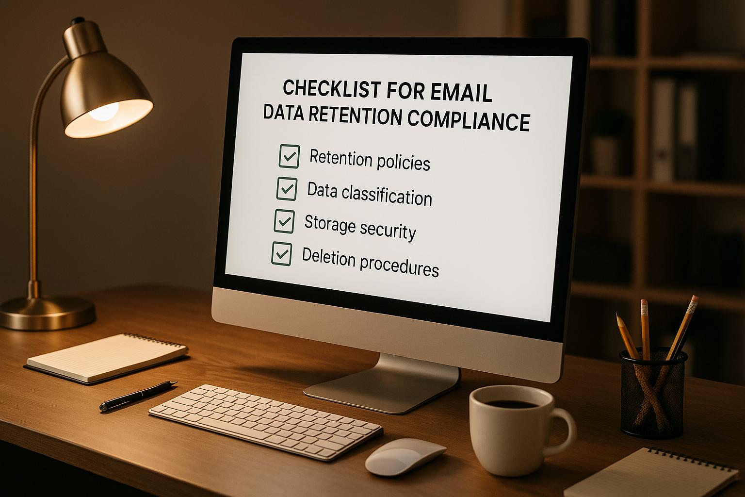 Thumbnail for: Checklist for Email Data Retention Compliance