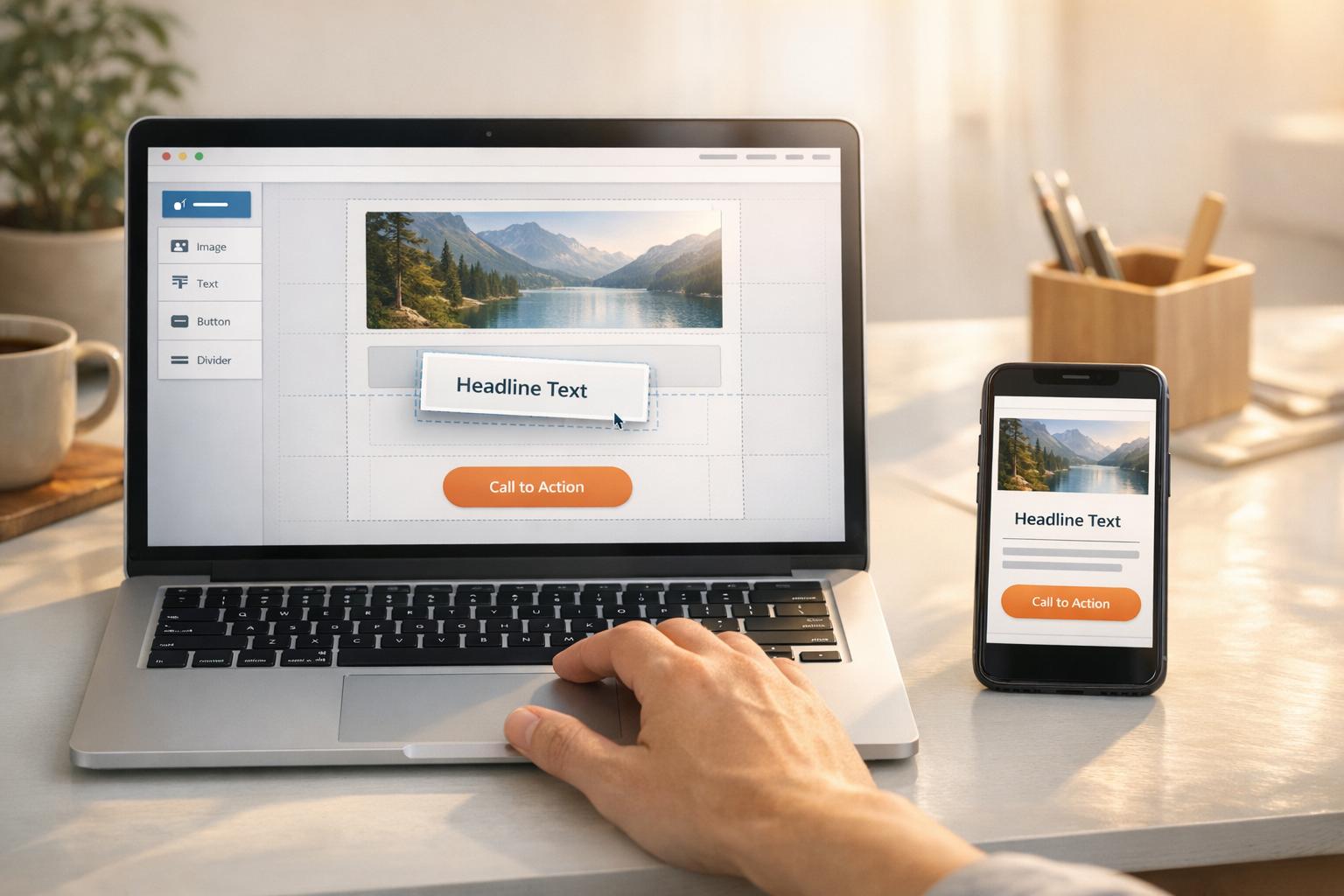 Thumbnail for: Drag-and-Drop Email Builders for Mobile Optimization