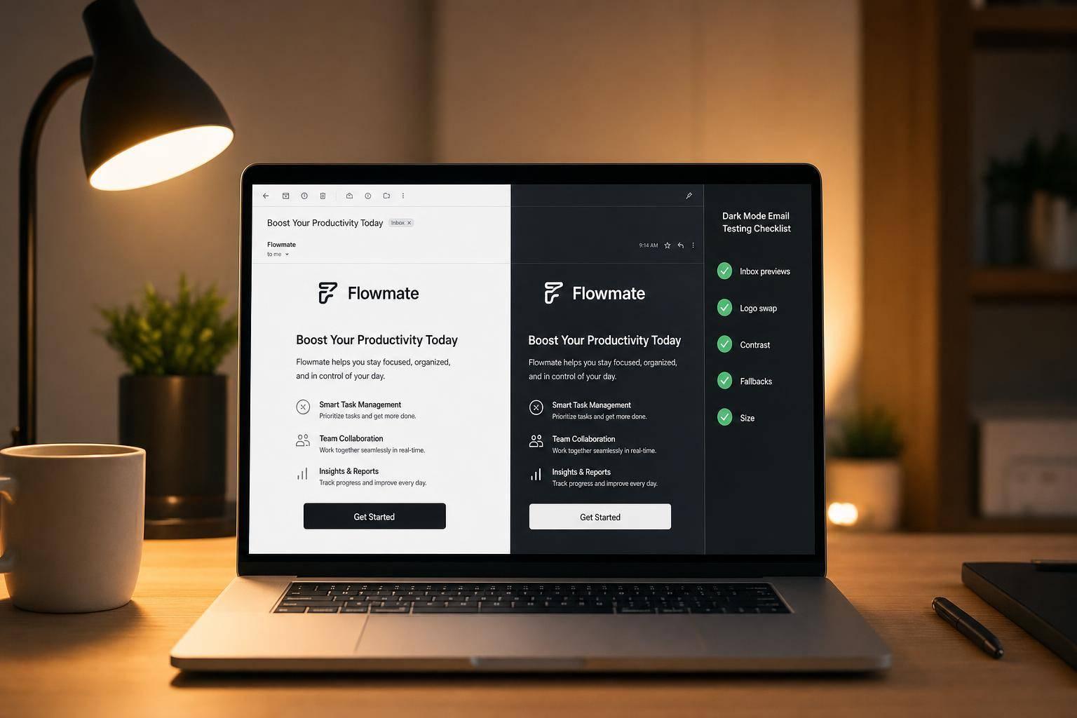 Thumbnail for: Dark Mode Email Testing Checklist