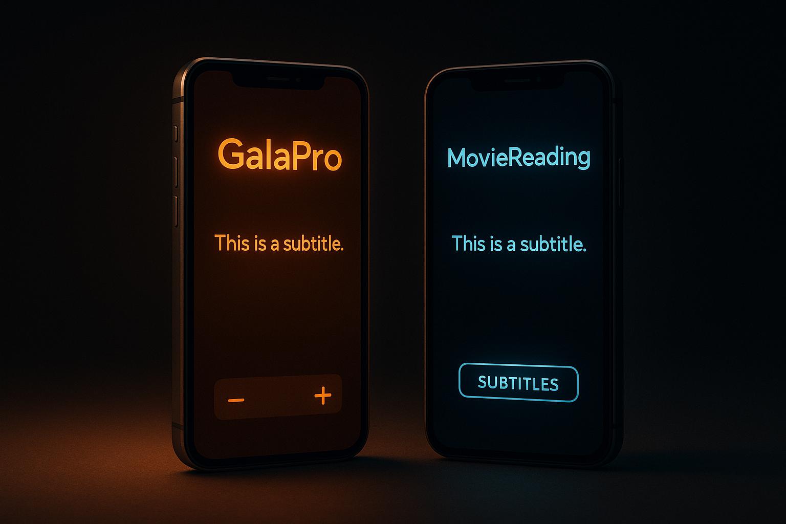 Thumbnail for: GalaPro vs. MovieReading: Accessibility Features Compared