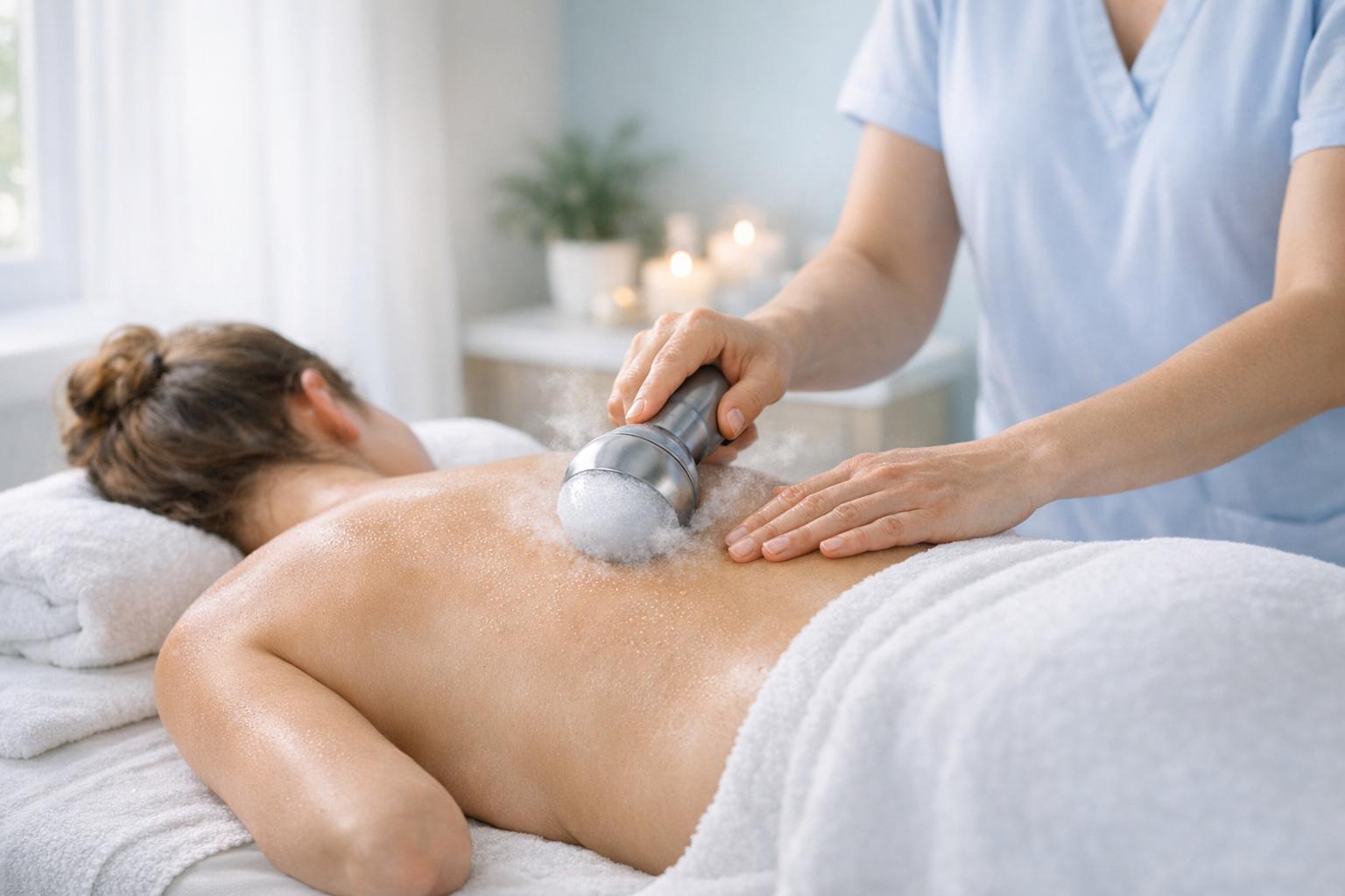 Thumbnail for: Cryotherapy Massage for Back Pain