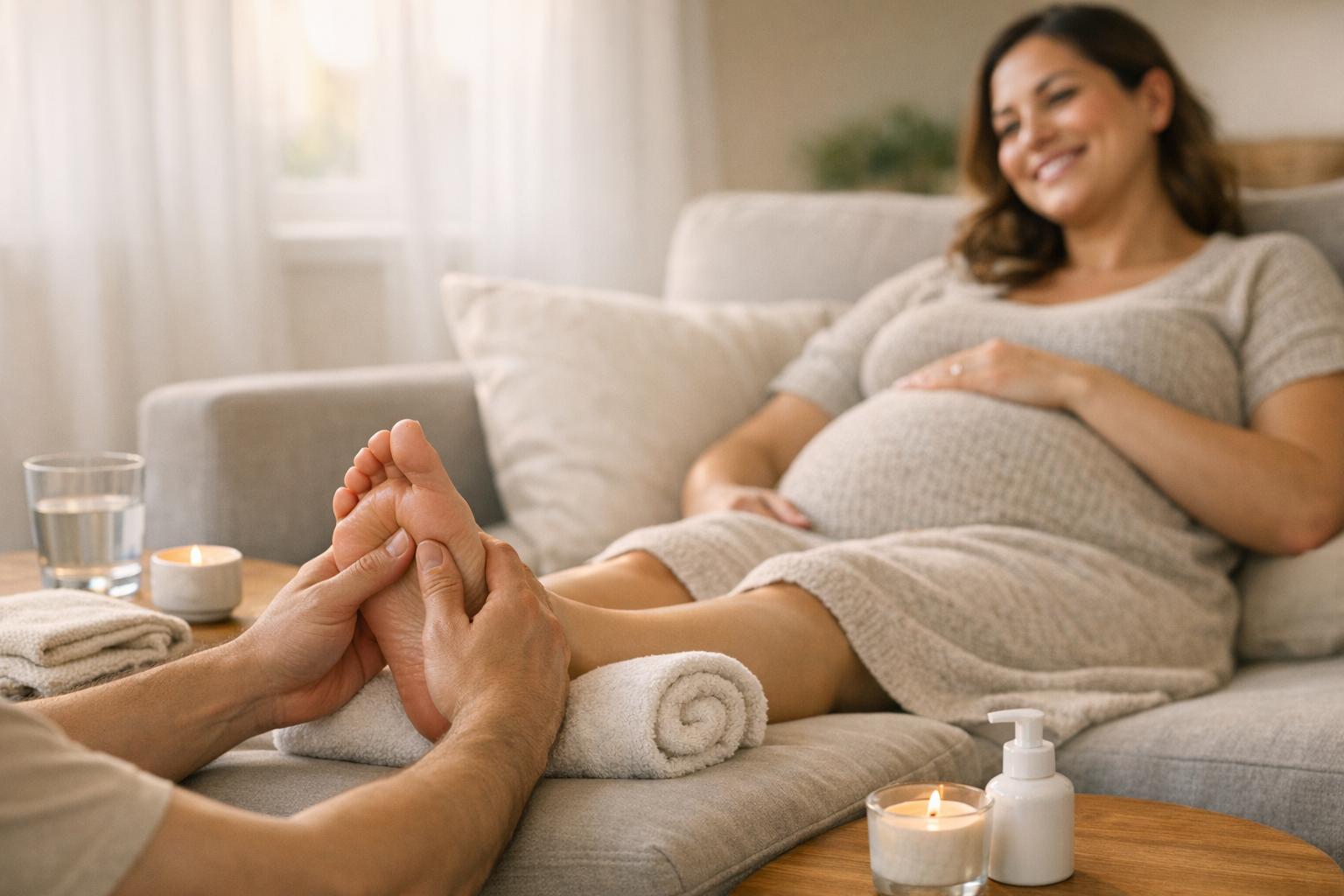 Thumbnail for: Foot Massage During Pregnancy: What to Know