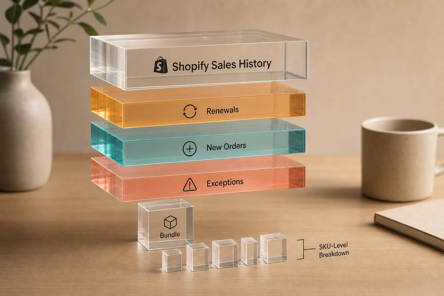 Demand Forecasting for Subscription Brands: Why Your Shopify Sales History Lies to You