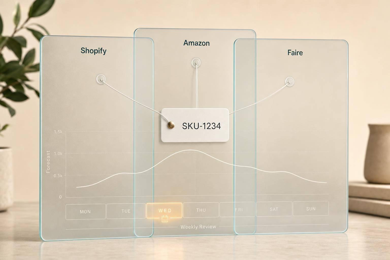Planning Inventory Across Shopify, Amazon, and Faire