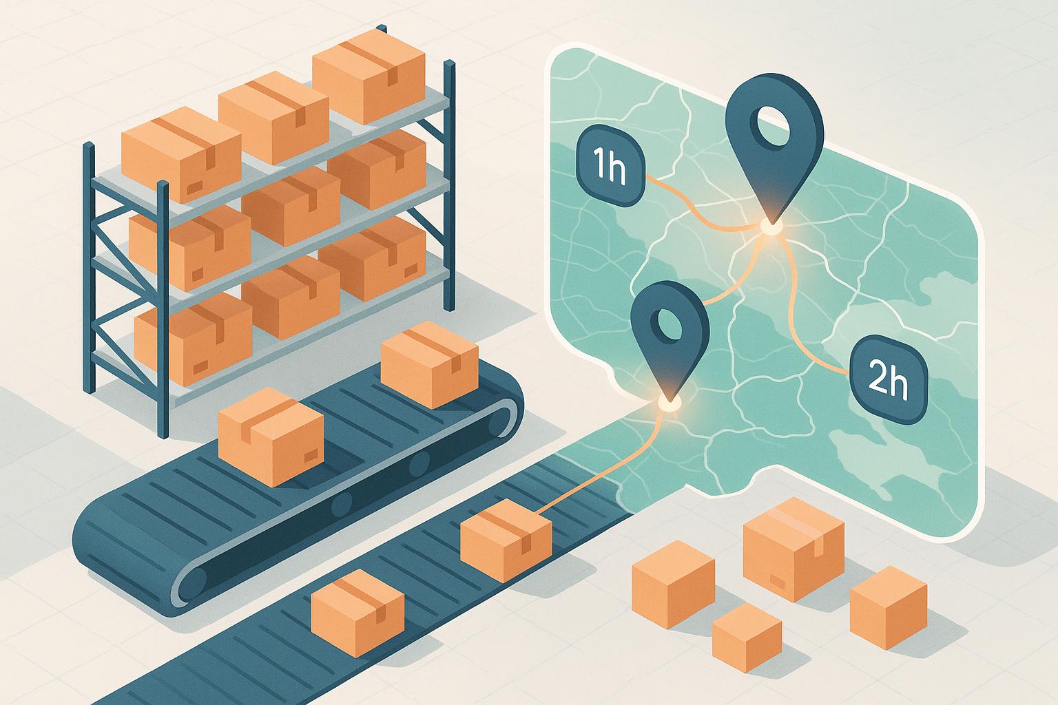 Thumbnail for: Fulfillment Time Estimator for Delivery Planning