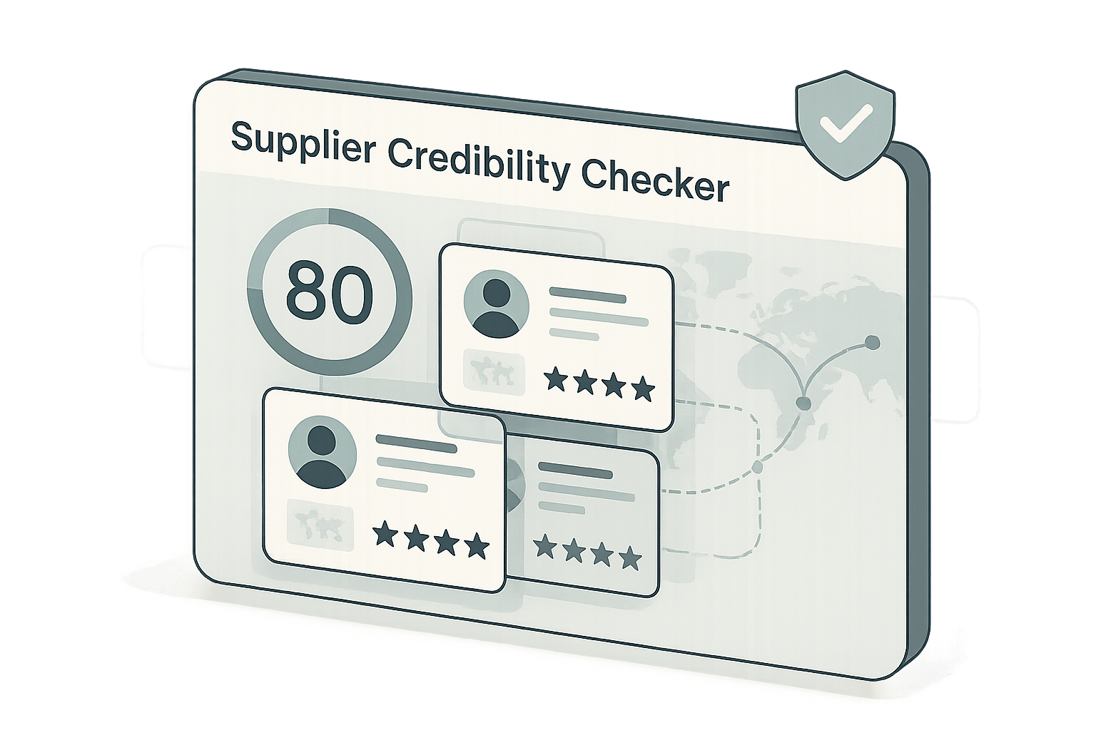 Thumbnail for: Supplier Credibility Checker