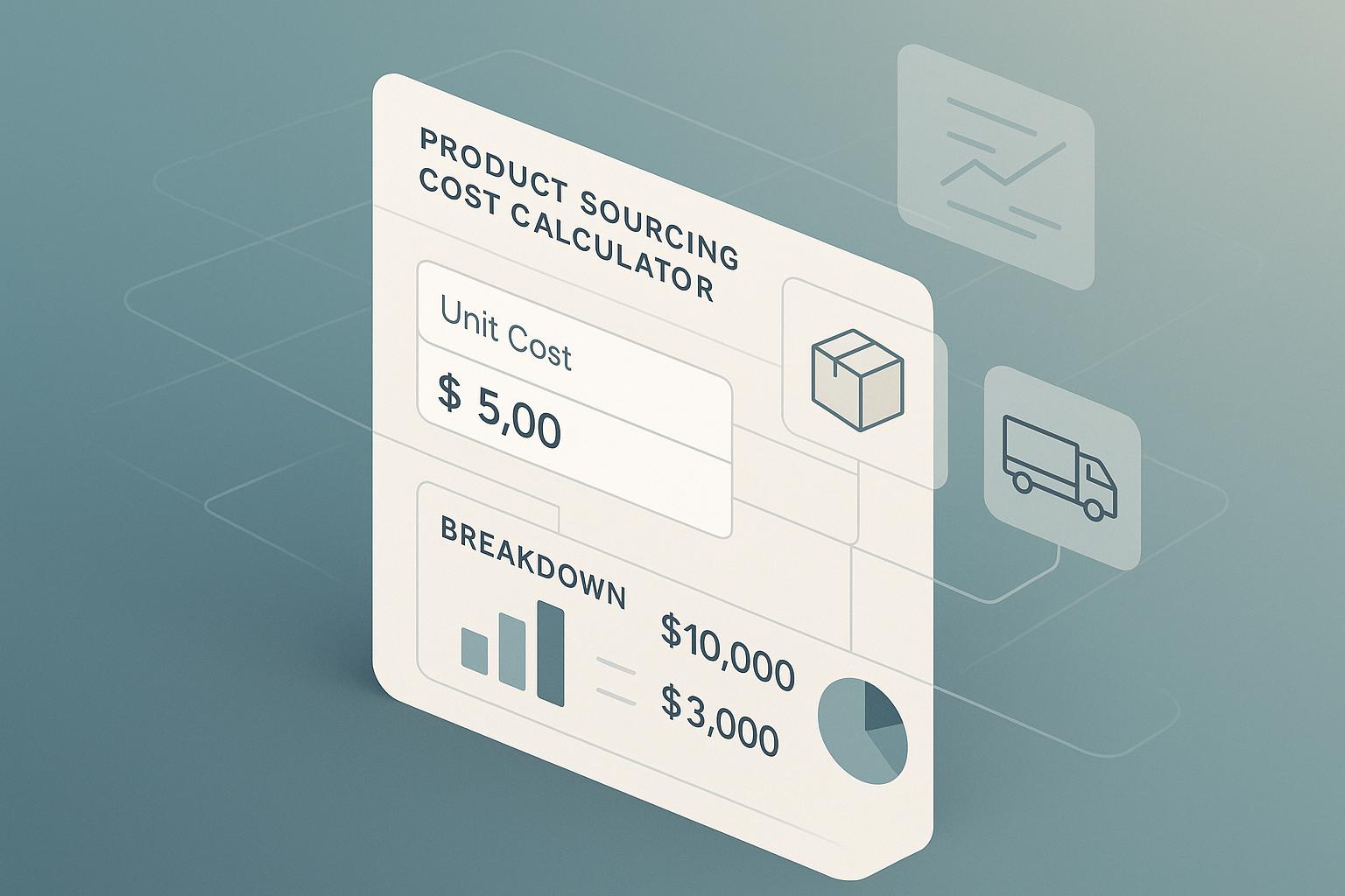 Thumbnail for: Product Sourcing Cost Calculator