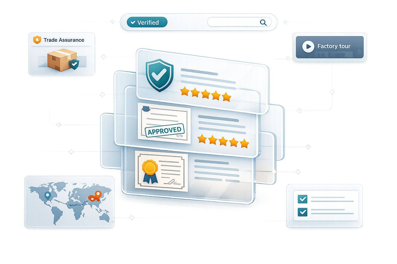 Thumbnail for: Supplier Verification Tips for Alibaba Buyers