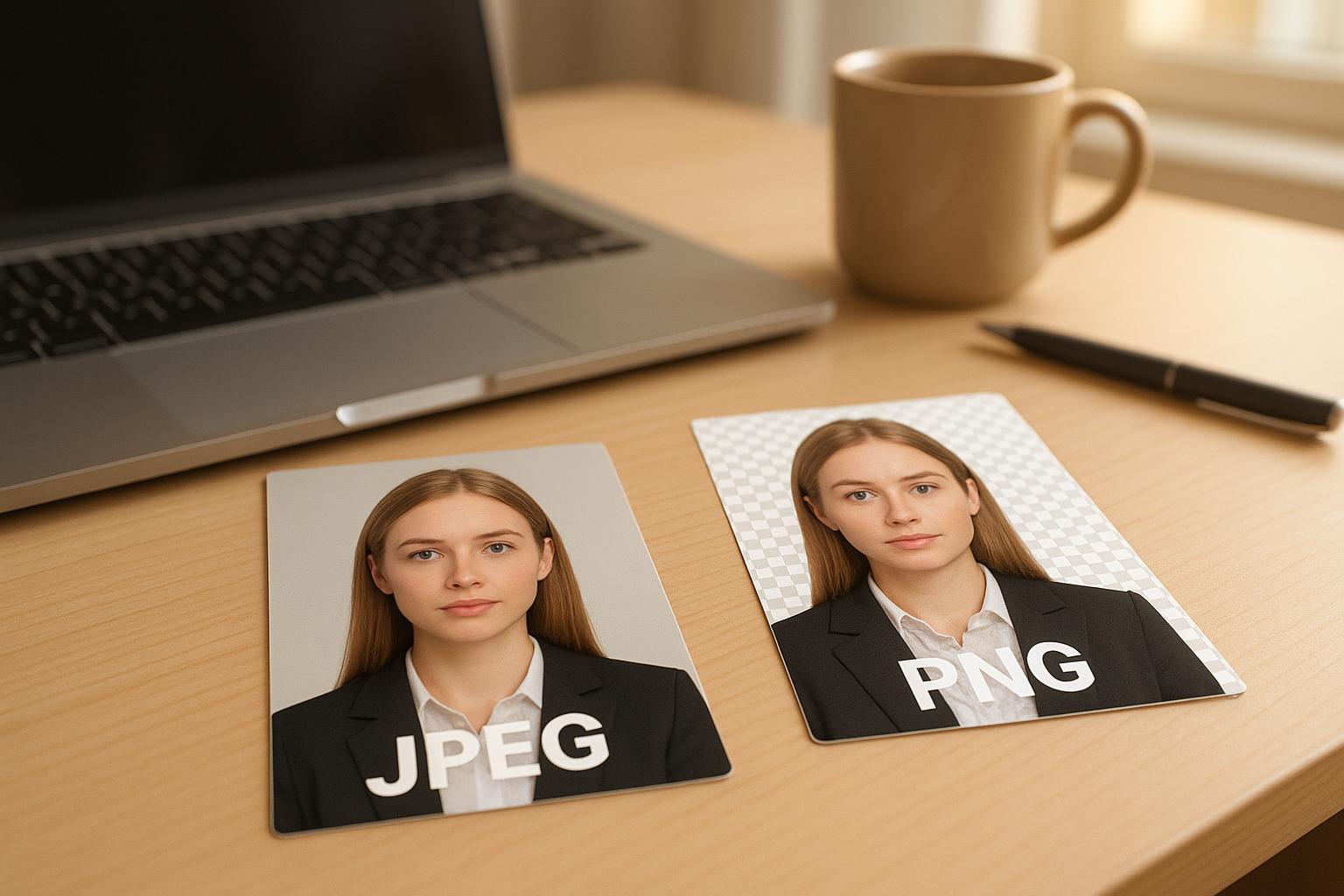 JPEG ou PNG: Melhor Formato para Fotos 3x4