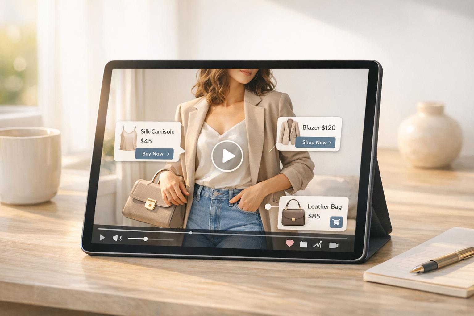 Thumbnail for: Shoppable Videos and ROI Tracking