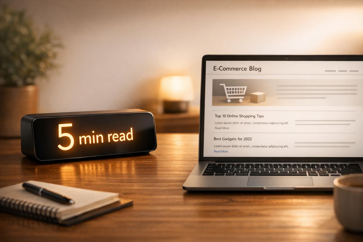 Thumbnail for: Why Read Time Matters for E-Commerce Blogs