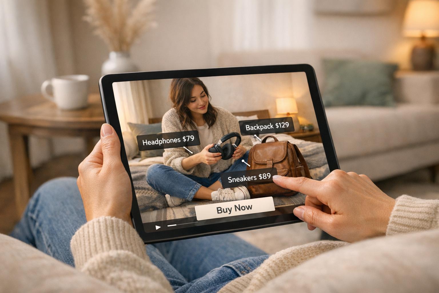 Thumbnail for: AI Shoppable Videos: Boosting Conversions