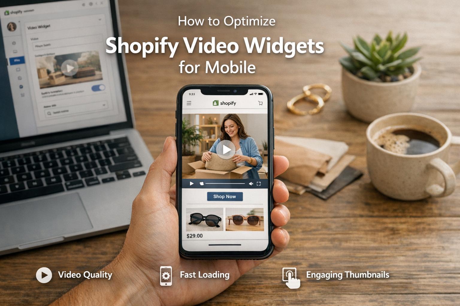 Thumbnail for: How to Optimize Shopify Video Widgets for Mobile