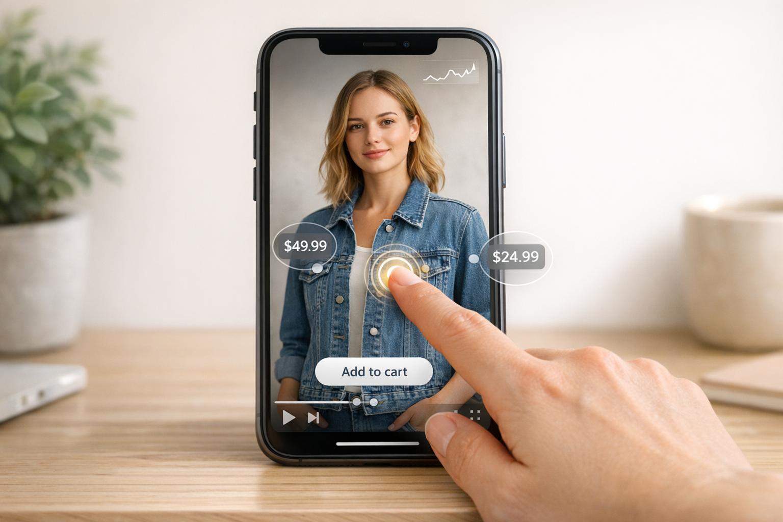 Thumbnail for: Clickable Video Features for Shopify Stores