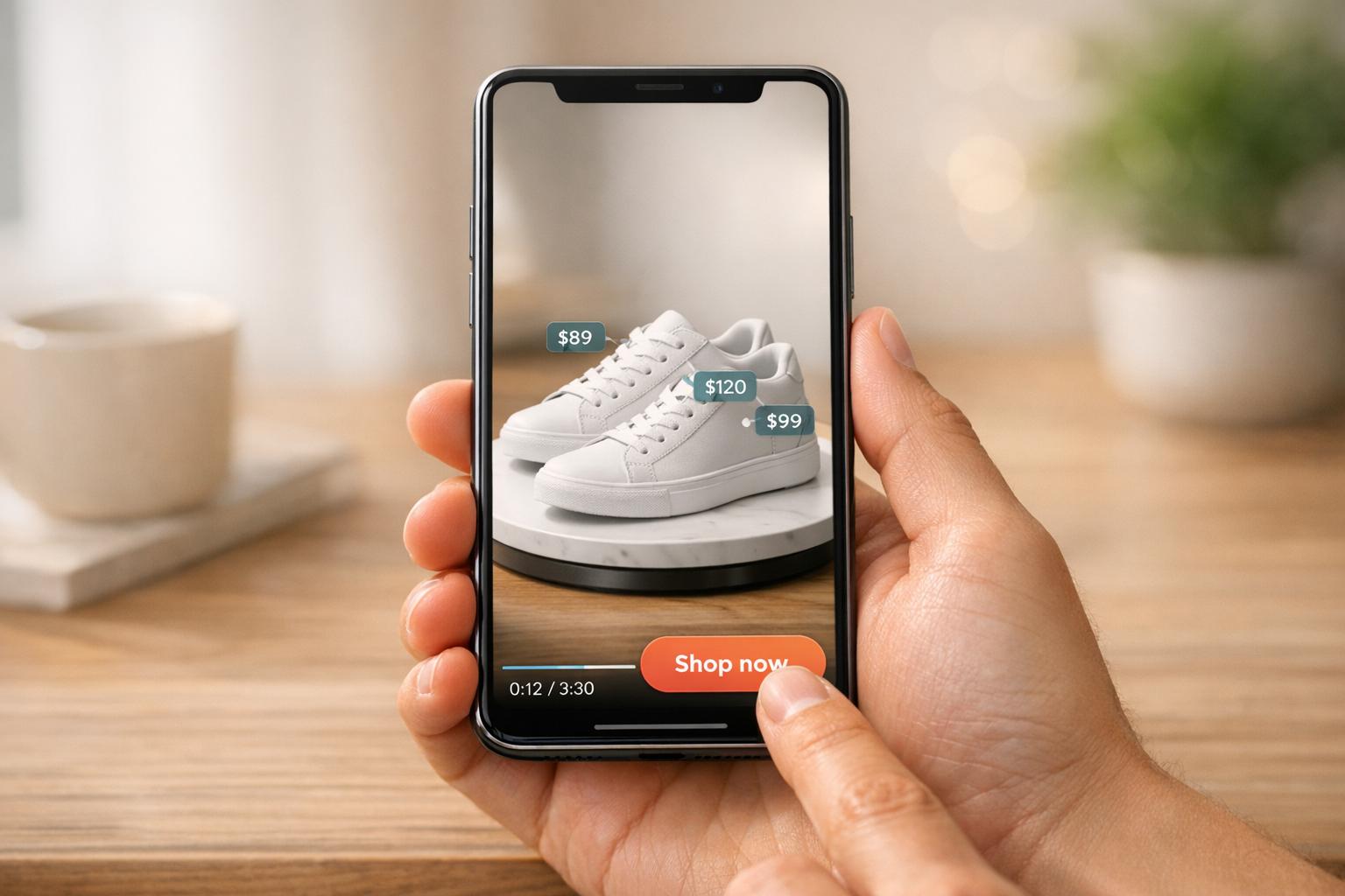Thumbnail for: Shoppable Videos with CTAs: Examples and Insights