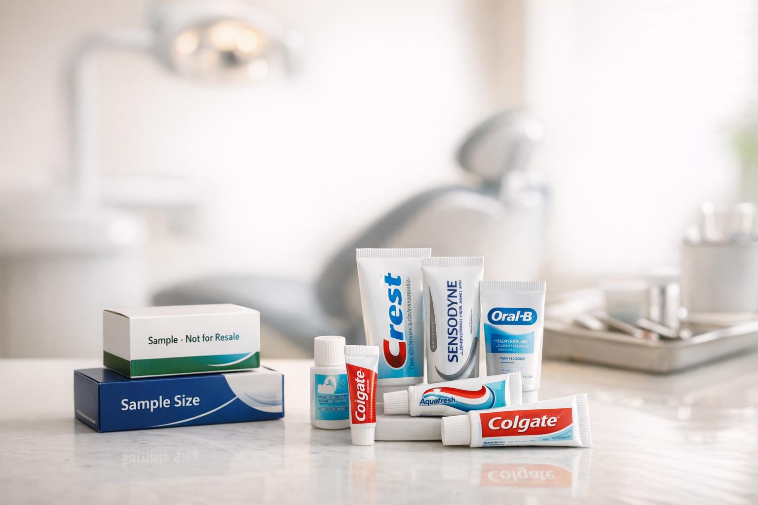How to request free toothpaste for dental professionals