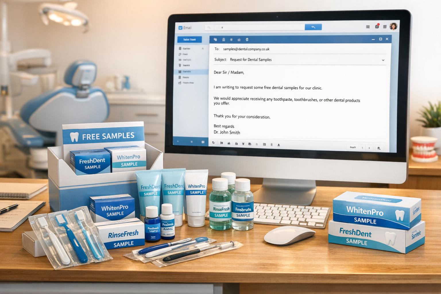 How to request Free Dental Samples in UK?