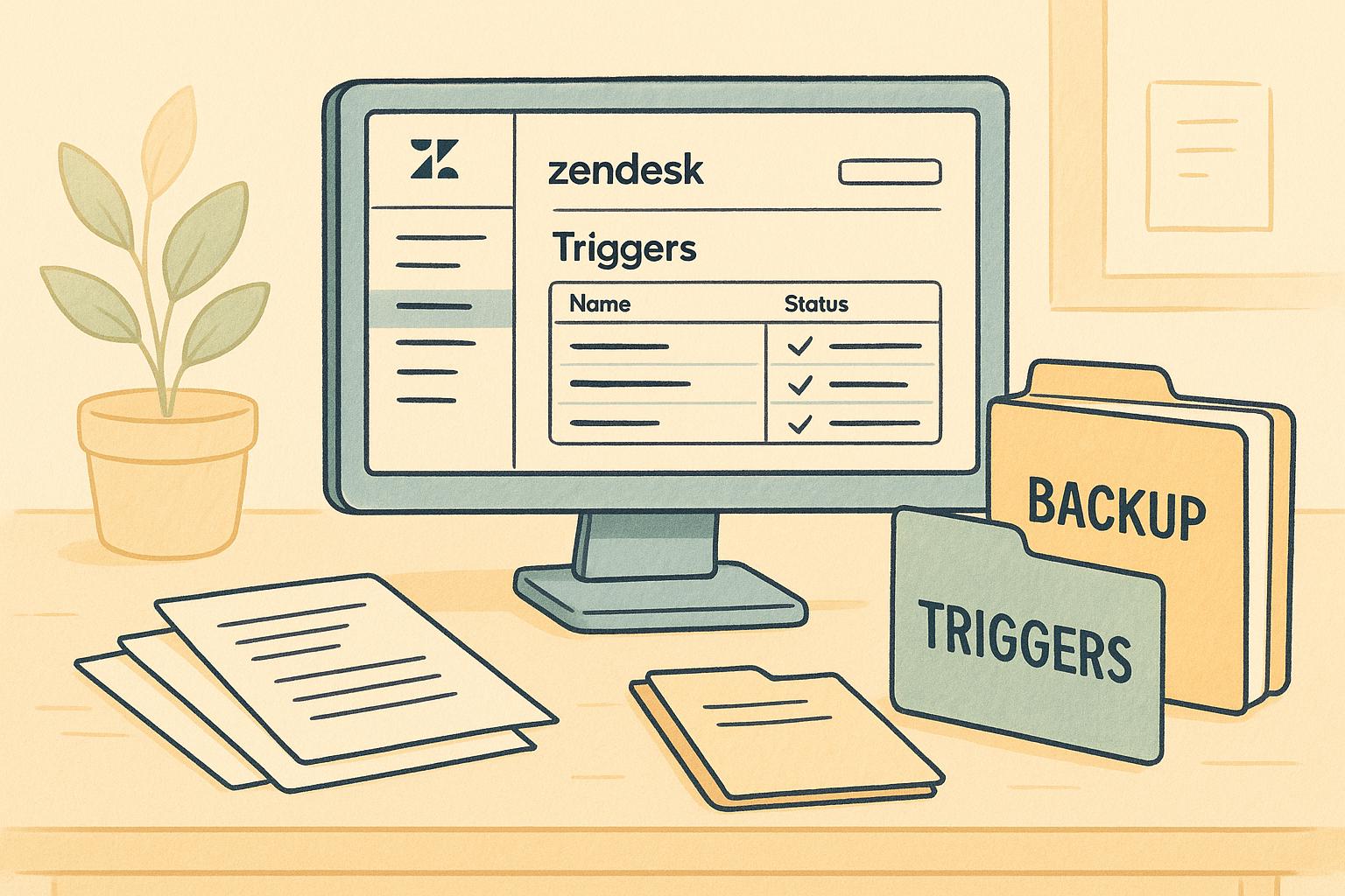 How to Create a Snapshot of Zendesk Triggers Before Making Bulk Edits
