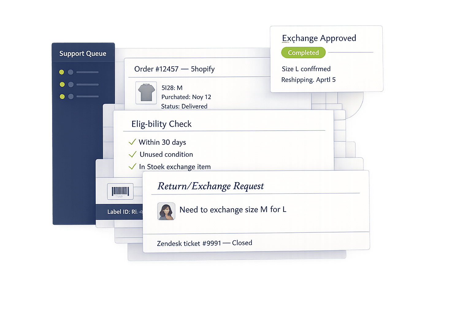 AI Support for Returns and Exchanges