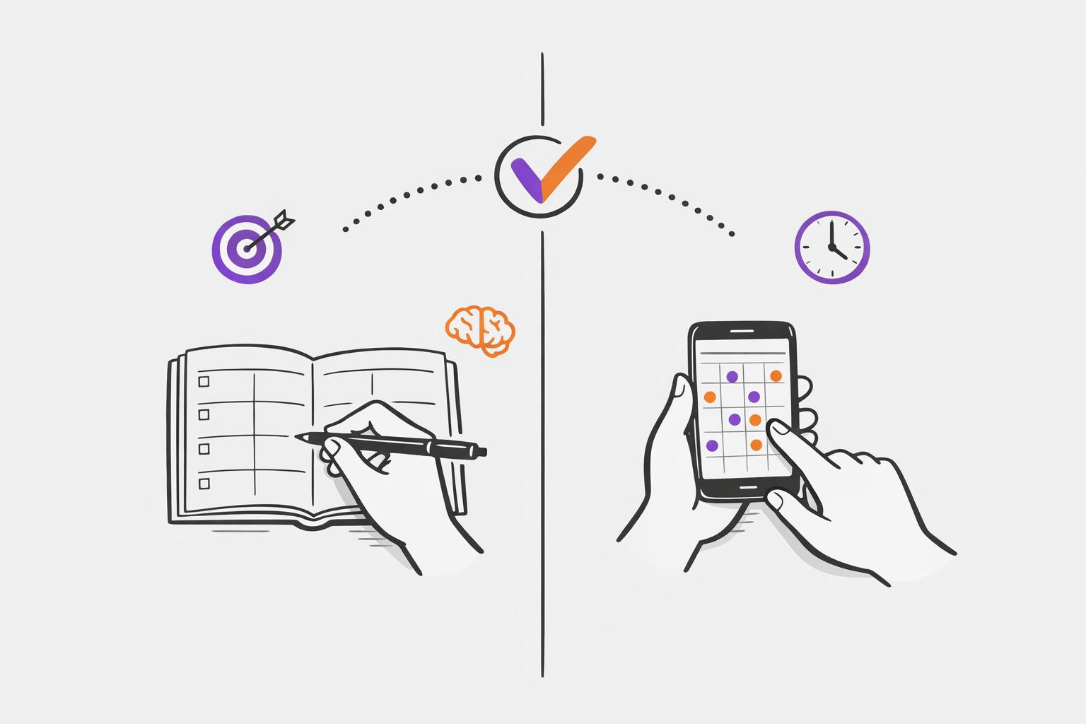 ADHD Planning: Digital vs Paper Methods Compared