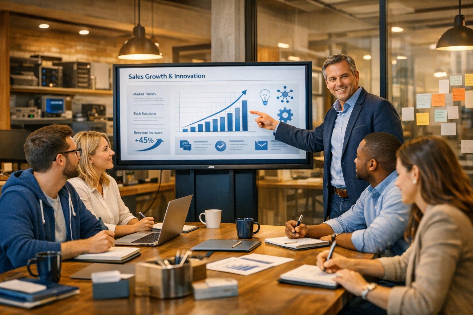 Wie Führung Innovation in Tech und Sales antreibt