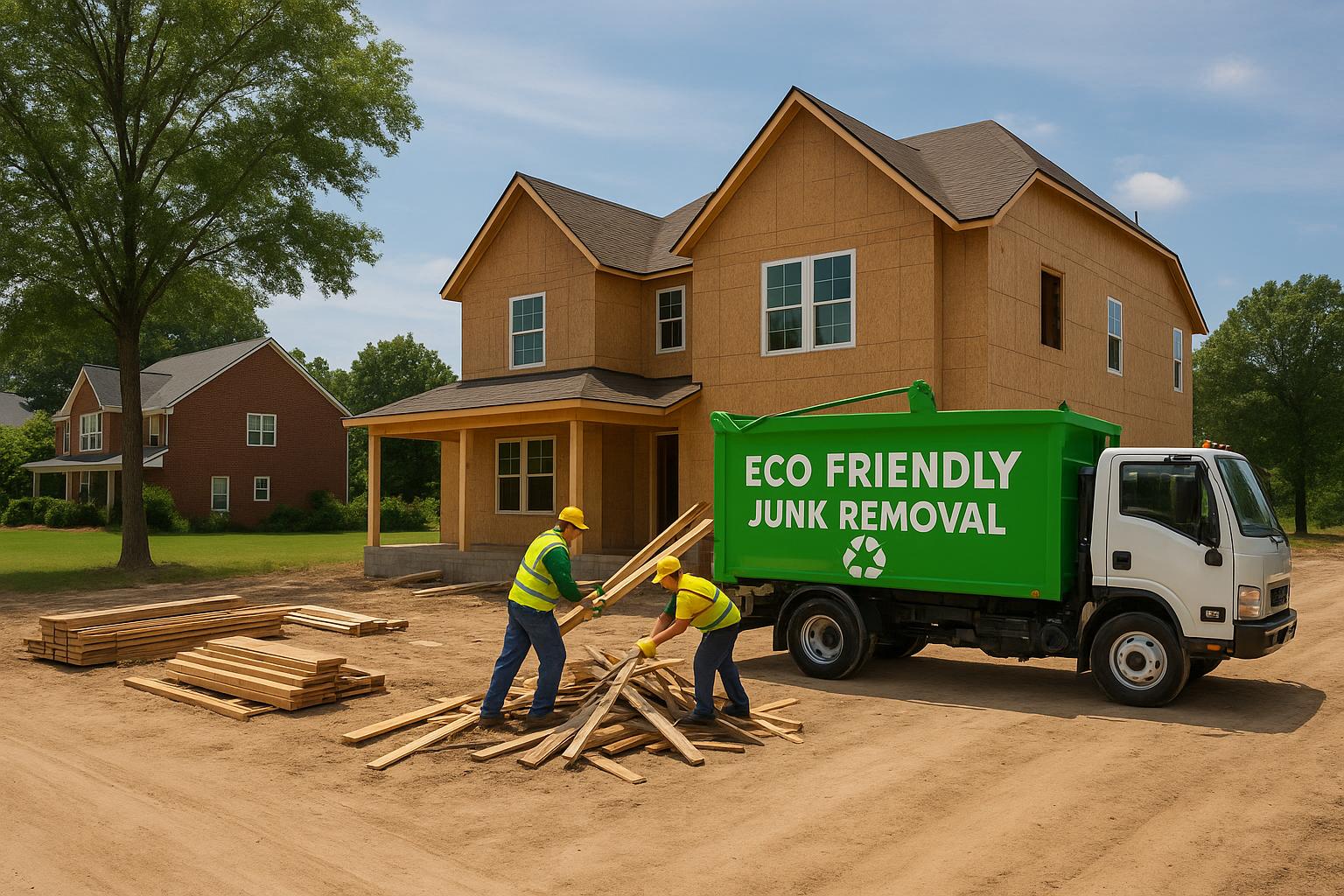 Thumbnail for: Jobsite junk removal made easy for builders in Snellville
