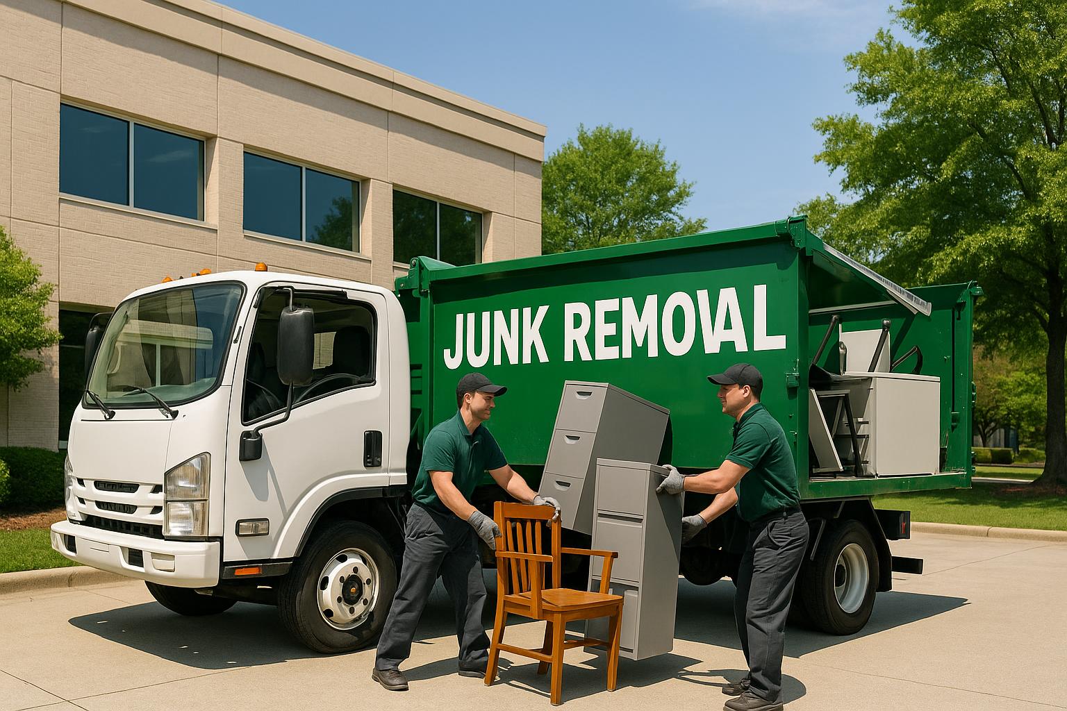 Thumbnail for: Skip delays. Book commercial junk removal in Cobb County, GA.